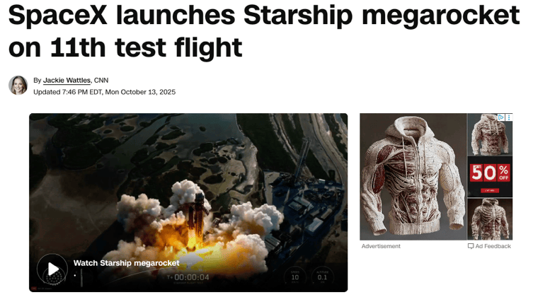 第11次试飞成功,“星舰”实现“活着回来”