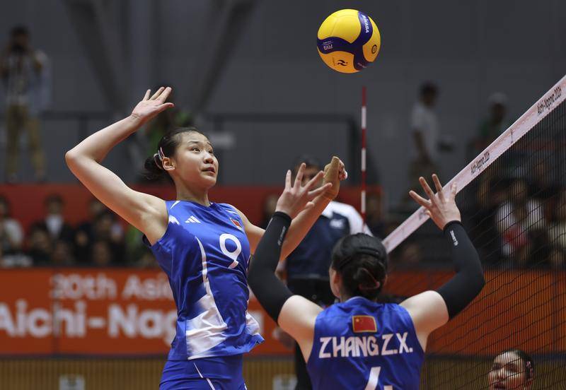 晋级决赛！亚运会-中国女排3-2复仇泰国 静候日韩胜者